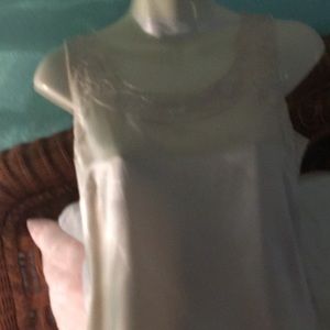 Ann Taylor silk and pearl top